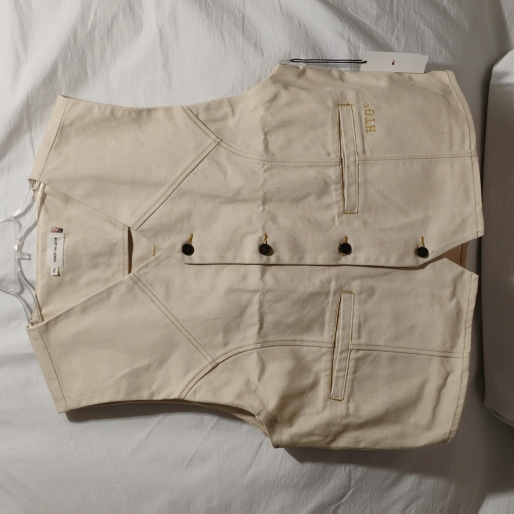(A-70) SALE! NWT Honor The Gift 4 Button Closure Vest Sz.3XL - Picture 1 of 10
